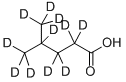 4-METHYLPENTANOIC-D11 ACID结构式