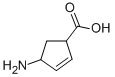 Structure of 2-Cyclopentene-1-carboxylicacid,4-amino-