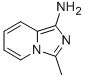 Structure of Imidazo[1,5-a]pyridin-1-amine,3-methyl-