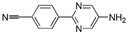 BENZONITRILE,4-(5-AMINO-PYRIMIDIN-2-YL)-结构式