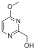 (4-甲氧基嘧啶-2-基)甲醇结构式