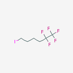 6-Iodo-1,1,1,2,2-pentafluorohexane结构式
