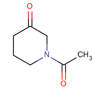 Structure of 3-Piperidinone, 1-acetyl-