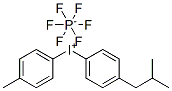 Structure of (4-Methylphenyl) [4-(2-methylpropyl)phenyl] iodonium hexafluorophosphate