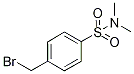 Structure of 4-BroMoMethyl-N,N-diMethyl-benzenesulfonaMide, 98+% C9H12BrNO2S, MW: 278.17