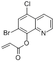 Structure of 5-chloro-7-bromo-8-quinolyl vinyl carbonate