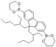 Structure of 9 9-DI(2'-ETHYLHEXYL)FLUORENE-2 7-BIS(T&