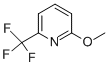 2-甲氧基-6-(三氟甲基)吡啶结构式
