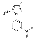 Structure of 5-METHYL-2-(3-TRIFLUOROMETHYL-PHENYL)-2H-PYRAZOL-3-YLAMINE