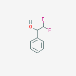 2,2-Difluoro-1-phenylethanol结构式