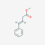 3-Butenoic acid, 4-phenyl-, methyl ester结构式