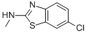 (6-CHLORO-BENZOTHIAZOL-2-YL)-METHYL-AMINE结构式