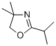Structure of 2-ISOPROPYL-4,4-DIMETHYL-4,5-DIHYDRO-1,3-OXAZOLE