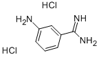Structure of m-aminobenzamidine hydrochloride
