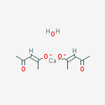 Structure of CALCIUM ACETYLACETONATE HYDRATE  99.95%