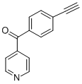 Structure of (4-Ethynylphenyl)-4-pyridinylmethanone