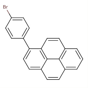 Structure of Pyrene, 1-(4-bromophenyl)-