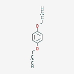 Structure of Benzene, 1,4-bis(2-propynyloxy)-