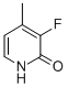 Structure of 2(1H)-Pyridinone,3-fluoro-4-methyl-