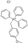 Structure of (4-METHOXYBENZYL)TRIPHENYLPHOSPHONIUM CHLORIDE