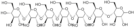 Structure of MALTOHEPTAOSE