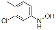 Benzenamine,  3-chloro-N-hydroxy-4-methyl-结构式