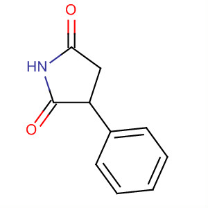 2,5-Pyrrolidinedione, 3-phenyl-结构式