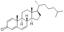 cholesta-1,4,6-trien-3-one结构式