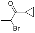 Structure of 1-Propanone,2-bromo-1-cyclopropyl-