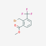 Structure of Methyl 2-(bromomethyl)-3-(trifluoromethyl)benzoate