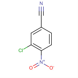 Structure of Benzonitrile, 3-chloro-4-nitro-