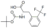 Structure of BOC-2-(TRIFLUOROMETHYL)-D-PHENYLALANINE