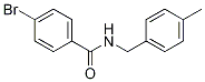 Structure of 4-bromo-N-(4-methylbenzyl)benzamide