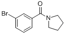 Structure of (3-BROMOBENZOYL)PYRROLIDINE