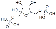 [2,3,4-trihydroxy-5-(phosphonooxymethyl)oxolan-2-yl]methoxyphosphonic acid结构式