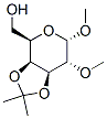 Methyl 3,4-O-Isopropylidene-2-O-methyl-α-D-galactopyranoside结构式
