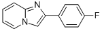Structure of 2-(4-FLUORO-PHENYL)-IMIDAZO[1,2-A]PYRIDINE