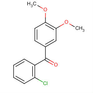 Structure of 2-CHLORO-3,4-DIMETHOXYBENZOPHENONE
