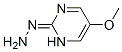 Pyrimidine,2-hydrazinyl-5-methoxy-结构式