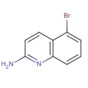 Structure of 5-BROMOQUINOLIN-2-AMINE
