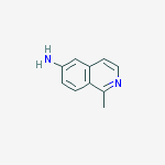 Structure of 6-AMino-1-Methylisoquinoline