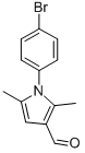 Structure of 1-(4-BROMO-PHENYL)-2,5-DIMETHYL-1H-PYRROLE-3-CARBALDEHYDE