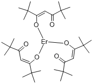 Structure of ERBIUM TRIS(2,2,6,6-TETRAMETHYL-3,5-HEPTANEDIONATE)