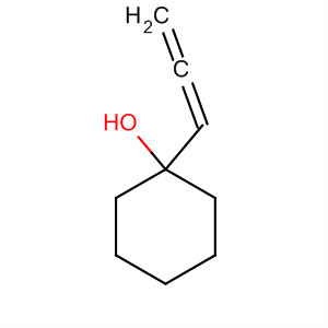 Cyclohexanol, 1-(1,2-propadienyl)-结构式