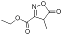 Ethyl 4-methyl-5-oxo-4,5-dihydro-1,2-oxazole-3-carboxylate结构式