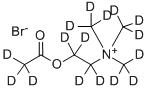 Structure of ACETYLCHOLINE-D16 BROMIDE