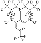 Structure of TRIFLURALIN-D14 (DI-N-PROPYL-D14)