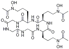 Structure of N-desferriferrichrome
