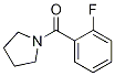 Structure of 1-(2-Fluorobenzoyl)pyrrolidine, 97%