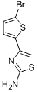 Structure of 4-(5-BROMO-2-THIENYL)-1,3-THIAZOL-2-AMINE